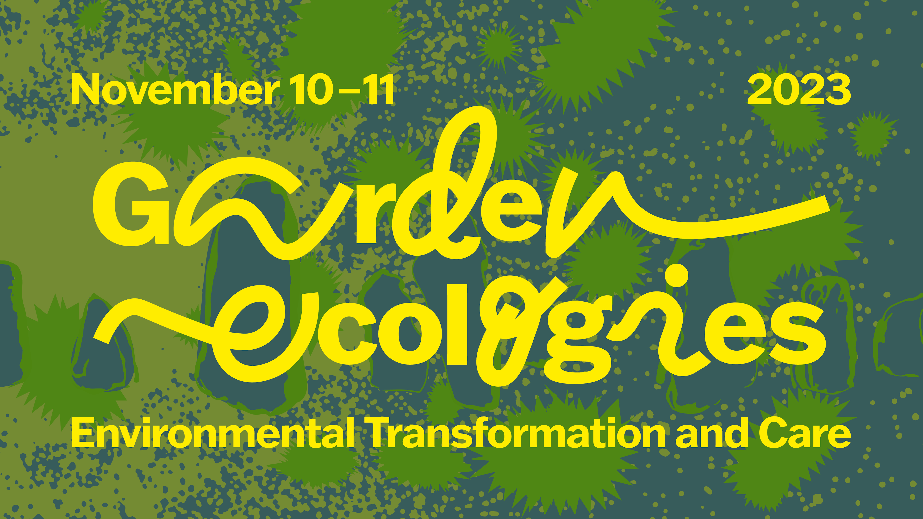 Garden Ecologies Symposium